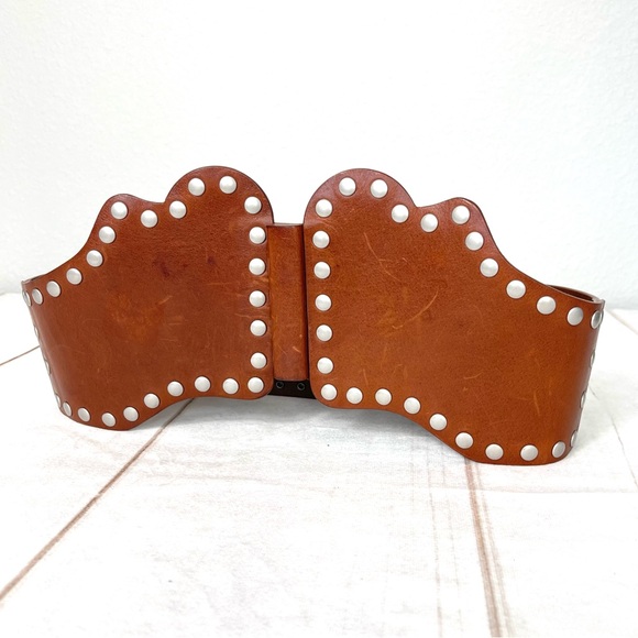 Isabel Marant Brown Koya Belt Size Medium - Picture 1 of 14